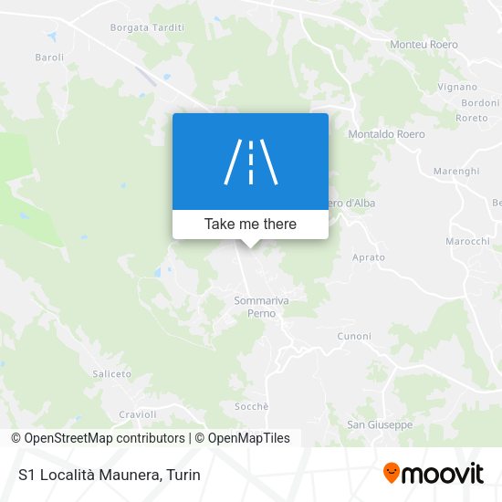 S1 Località Maunera map