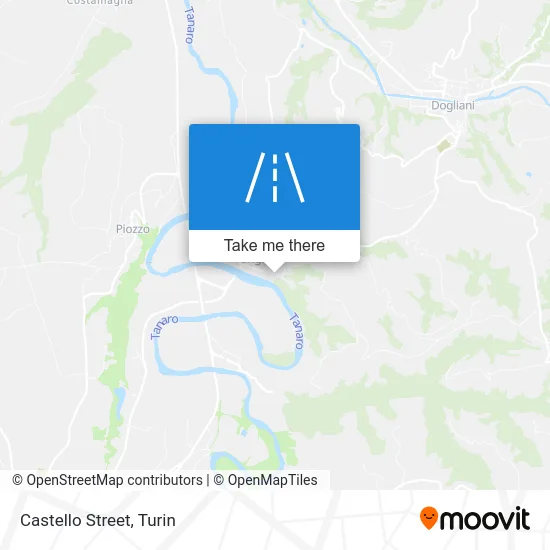 Castello Street map
