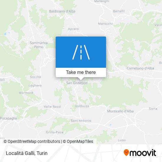 Località Galli map