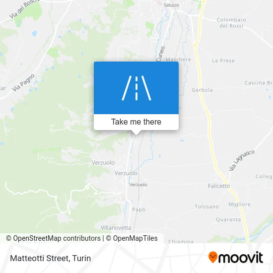 Matteotti Street map