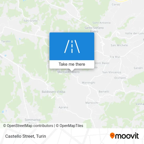 Castello Street map