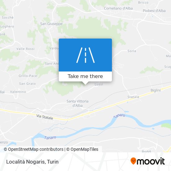 Località Nogaris map