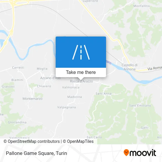 Pallone Game Square map