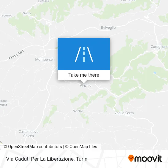 Via Caduti Per La Liberazione map