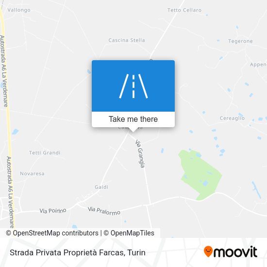 Strada Privata Proprietà Farcas map