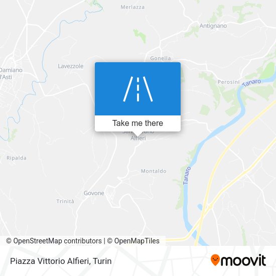 Piazza Vittorio Alfieri map