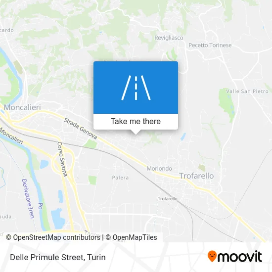 Delle Primule Street map
