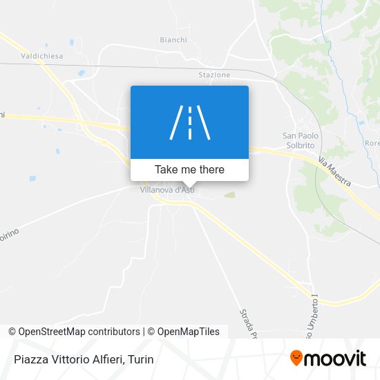 Piazza Vittorio Alfieri map