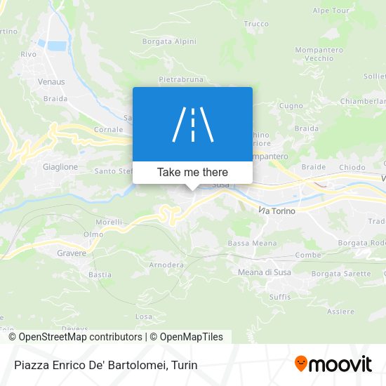 Piazza Enrico De' Bartolomei map