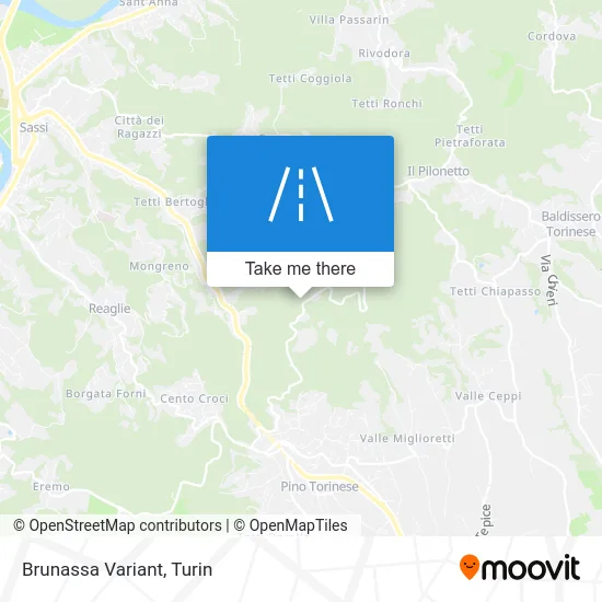 Brunassa Variant map