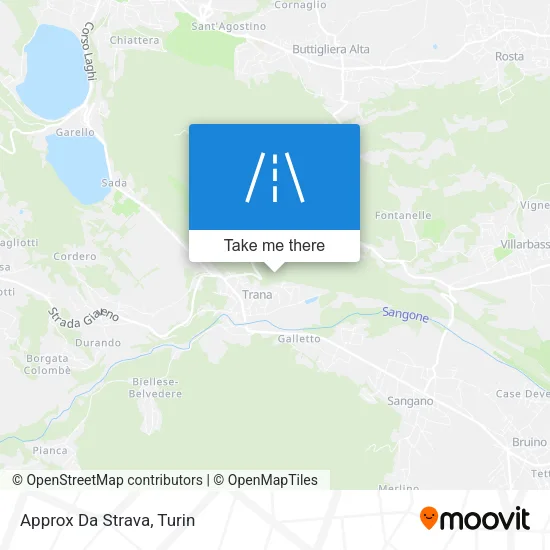 Approx Da Strava map