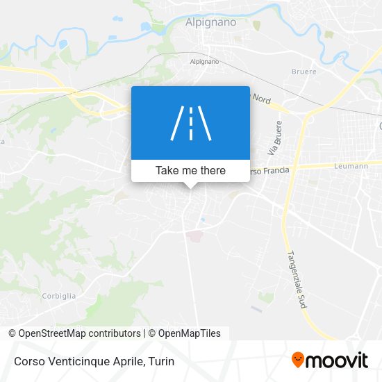 Corso Venticinque Aprile map