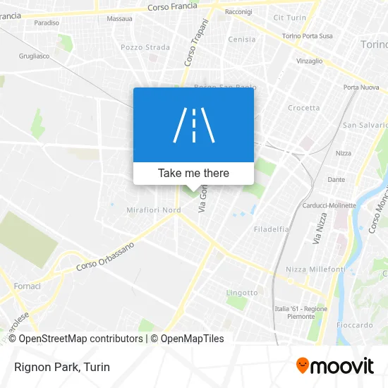 Rignon Park map