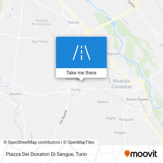 Piazza Dei Donatori Di Sangue map