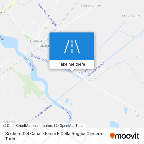 Sentiero Del Canale Farini E Della Roggia Camera map
