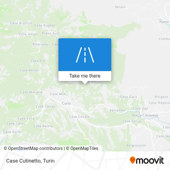 Case Cutinetto map