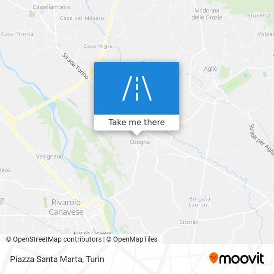 Piazza Santa Marta map