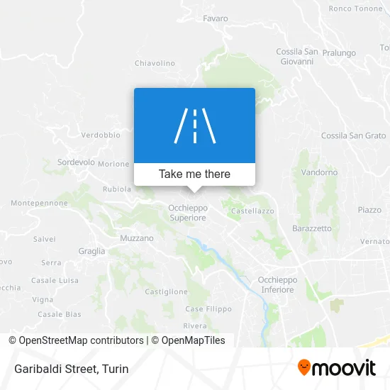 Garibaldi Street map