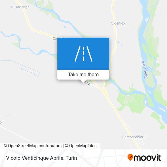 Vicolo Venticinque Aprile map