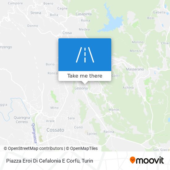 Piazza Eroi Di Cefalonia E Corfù map