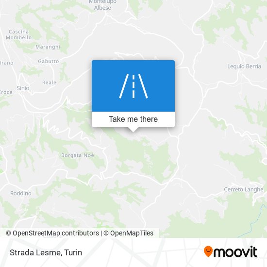 Strada Lesme map