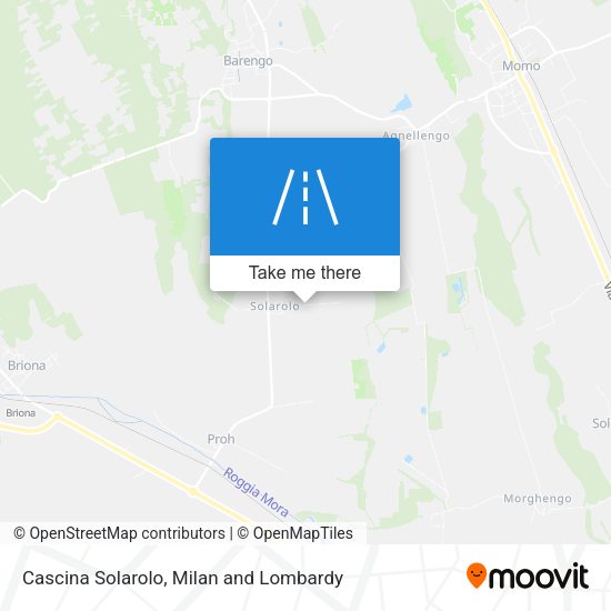 Cascina Solarolo map