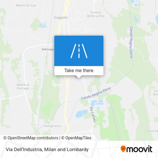 Via Dell'Industria map