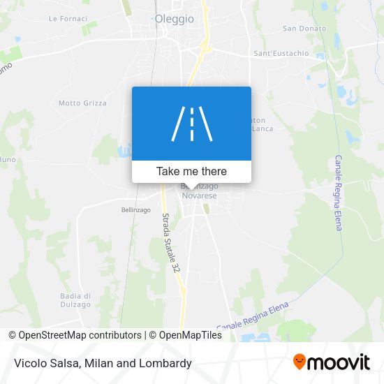 Vicolo Salsa map