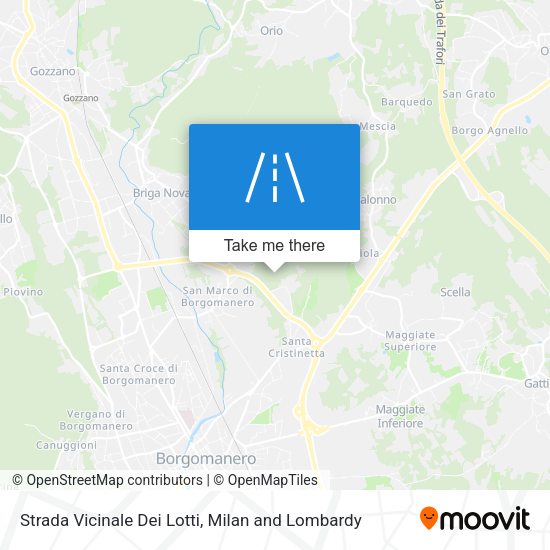 Strada Vicinale Dei Lotti map