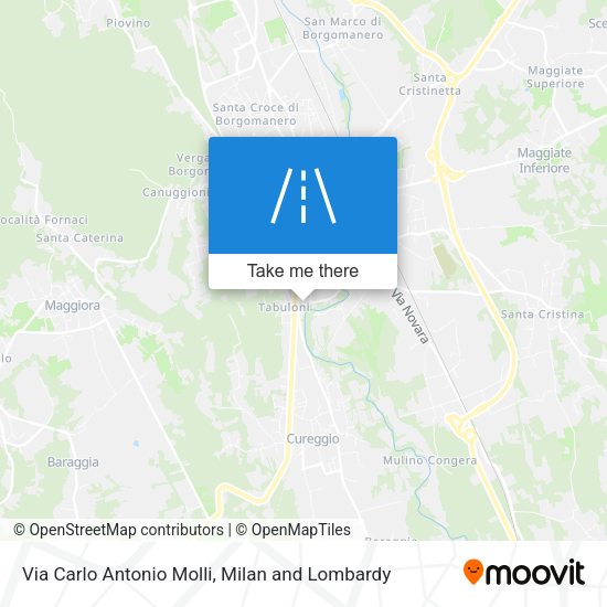 Via Carlo Antonio Molli map