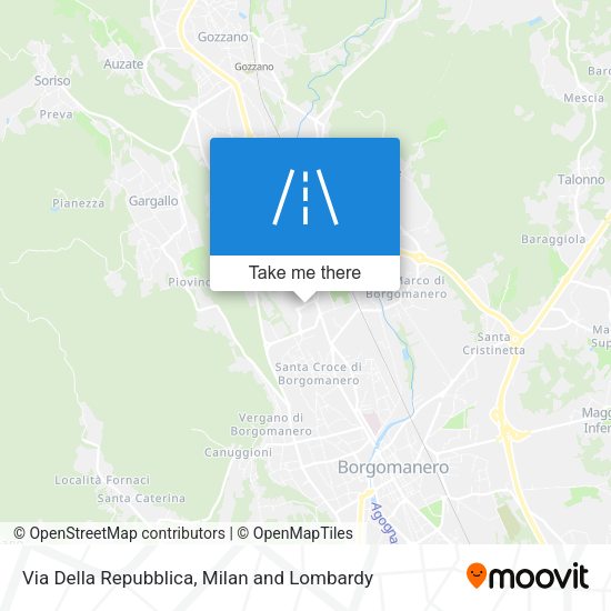 Via Della Repubblica map