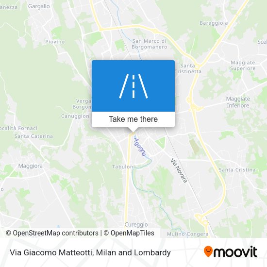 Via Giacomo Matteotti map