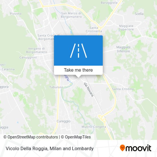 Vicolo Della Roggia map