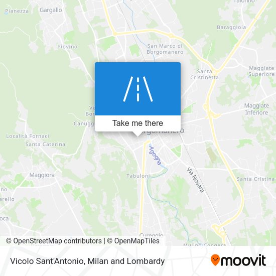Vicolo Sant'Antonio map