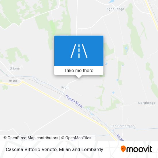 Cascina Vittorio Veneto map