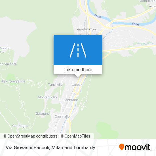 Via Giovanni Pascoli map