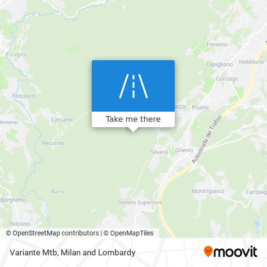 Variante Mtb map