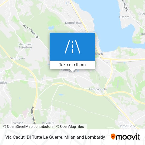 Via Caduti Di Tutte Le Guerre map