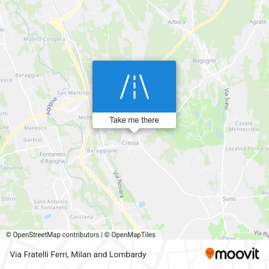 Via Fratelli Ferri map