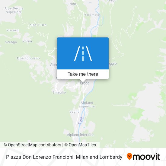 Piazza Don Lorenzo Francioni map