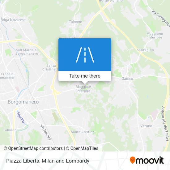 Piazza Libertà map