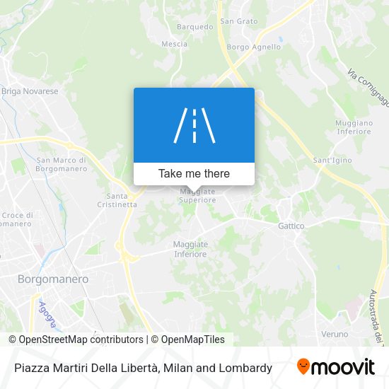 Piazza Martiri Della Libertà map