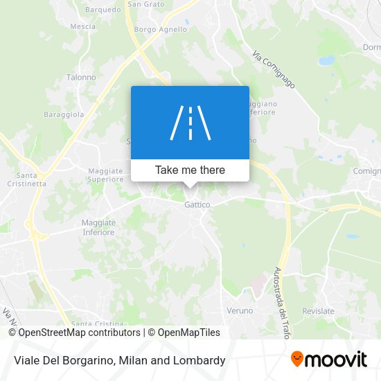 Viale Del Borgarino map