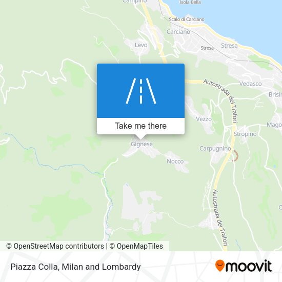 Piazza Colla map