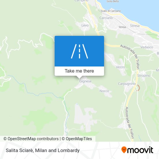 Salita Sciarè map