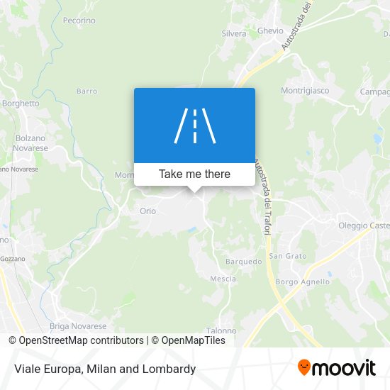 Viale Europa map