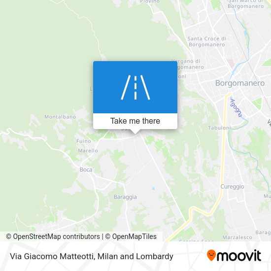 Via Giacomo Matteotti map