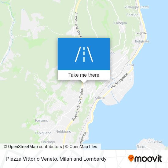 Piazza Vittorio Veneto map