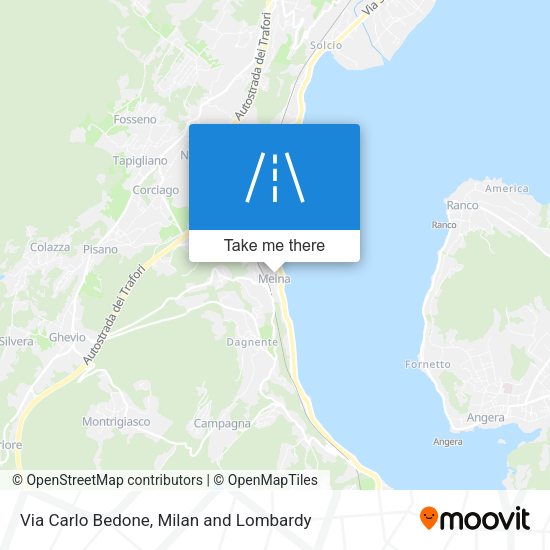 Via Carlo Bedone map