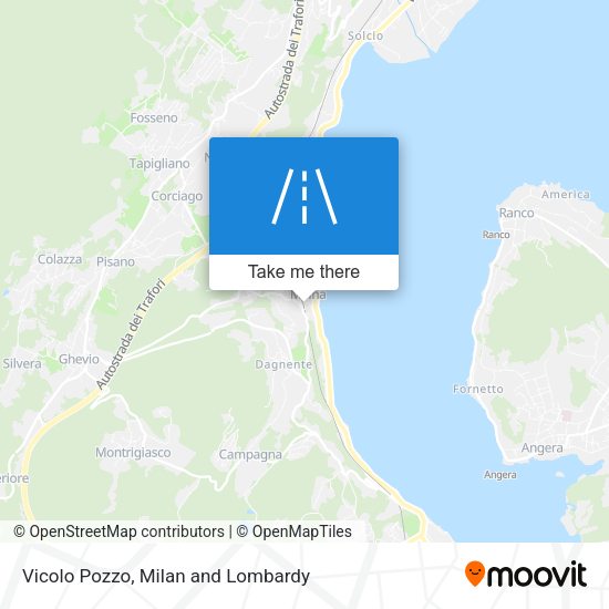 Vicolo Pozzo map